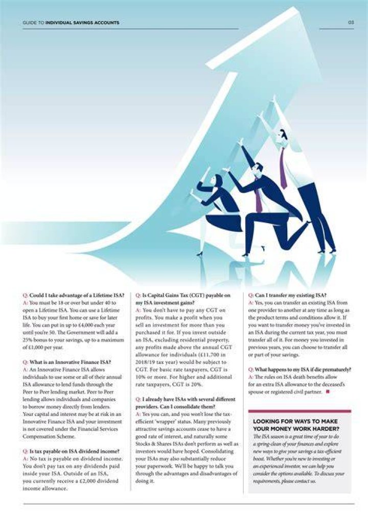 Do isas pay dividends?