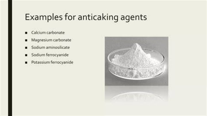 What is caking agent?